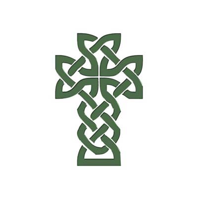 Mexican Cross tattoo design with celtic knots designs Fake Temporary Water Transfer Tattoo Stickers NO.10431